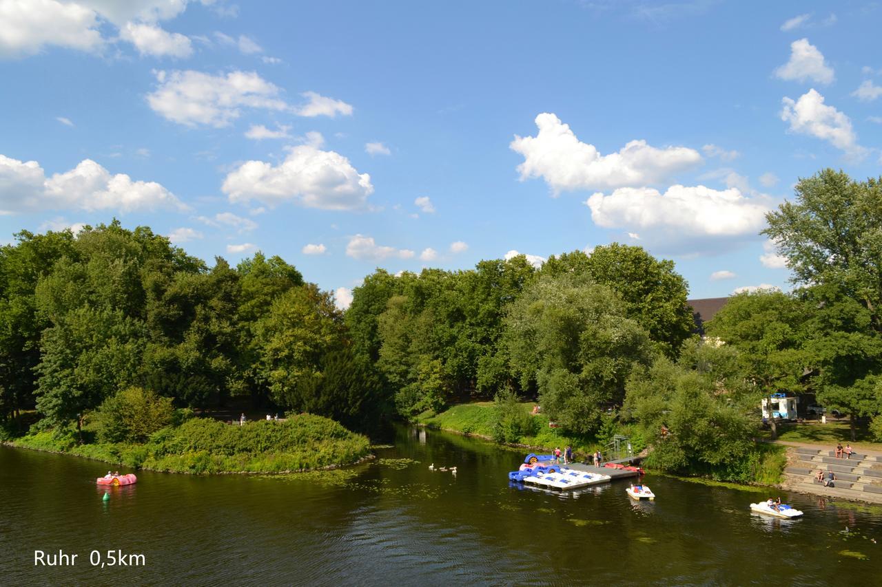 Hotel Hohenstein -Radweg-Messe-Baldeneysee 埃森 外观 照片